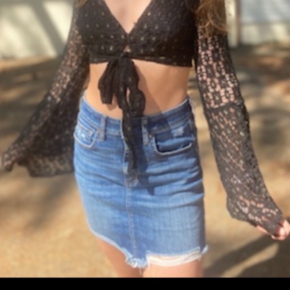 Blue Jean Skirt